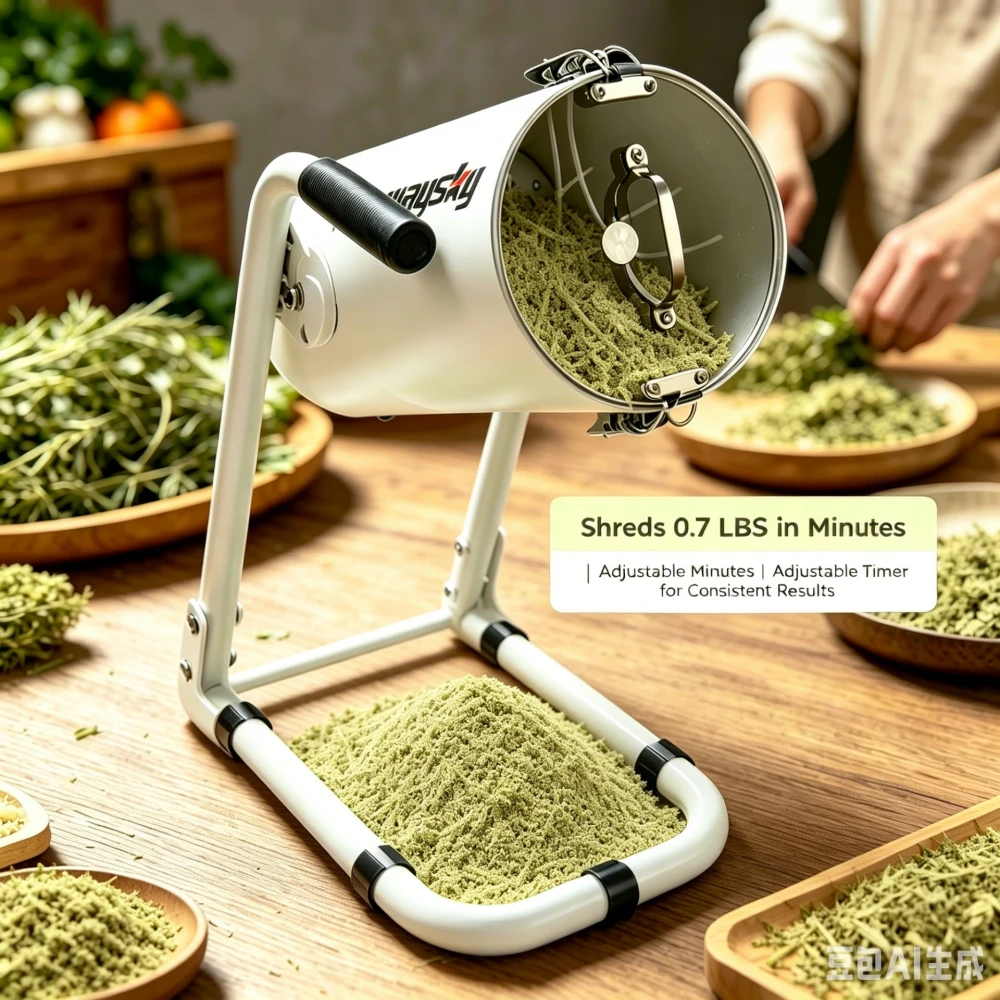 Maywaysky 0.7LBS Herb Grinder Mini Shredder