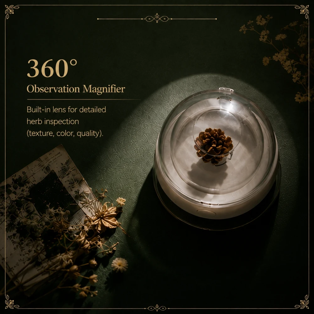 Maywaysky Round Shape Display Box For Buds Flower Dispensary Using